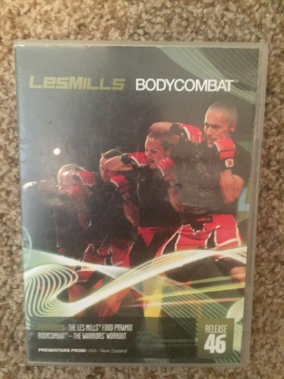 LesMills Routines BODY COMBAT 46 DVD + CD + waveform graph - Click Image to Close