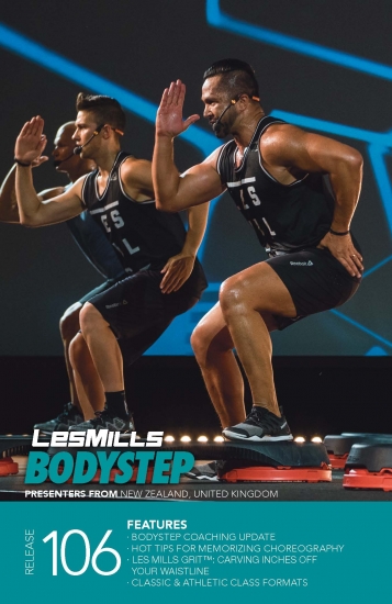 LesMills Routines BODY STEP 106 DVD + CD + waveform graph - Click Image to Close
