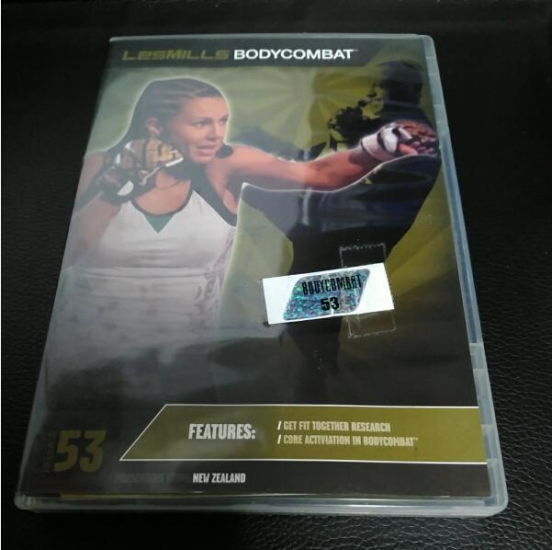 LesMills Routines BODY COMBAT 53 DVD + CD + waveform graph - Click Image to Close