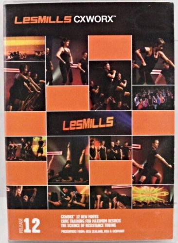 LesMills Routines CX30 12 DVD + CD + waveform graph