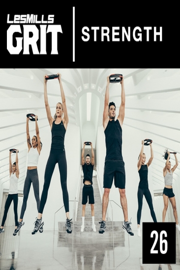 LesMills Routines GRIT Strength 26 DVD + CD+ waveform graph - Click Image to Close