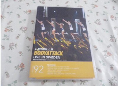 LesMills Routines BODY ATTACK 92DVD + CD + NOTES