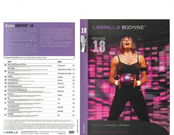 BODY VIVE 3.1 18 HD DVD + CD + waveform graph - Click Image to Close