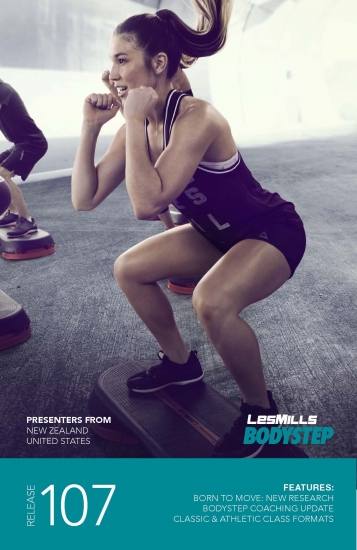 LesMills Routines BODY STEP 107 DVD + CD + waveform graph - Click Image to Close