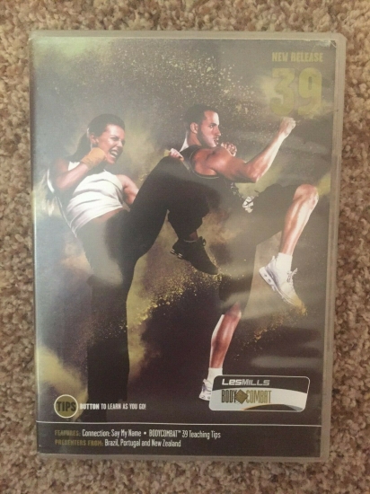LesMills Routines BODY COMBAT 39DVD + CD + waveform graph - Click Image to Close