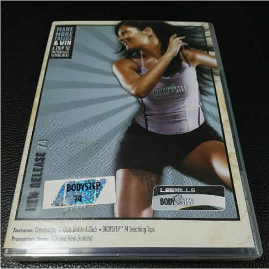 LesMills Routines BODY STEP 74 DVD + CD + waveform graph - Click Image to Close