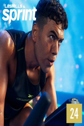 Hot Sale New Q3 2021 LesMills Routines SPRINT 24 DVD+CD+NOTES