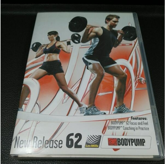 LesMills Routines BODY PUMP 62 DVD + CD + waveform graph - Click Image to Close