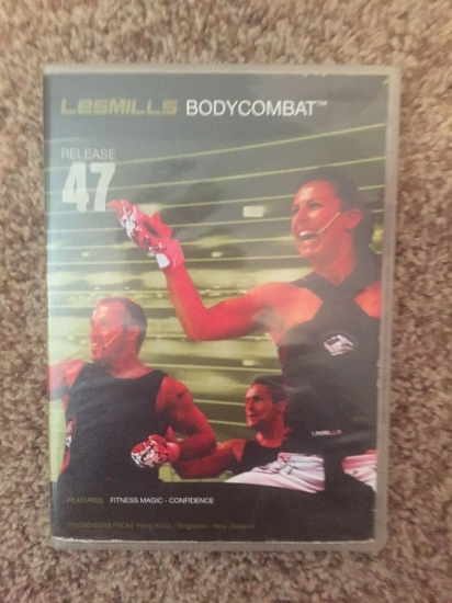 LesMills Routines BODY COMBAT 47 DVD + CD + waveform graph - Click Image to Close
