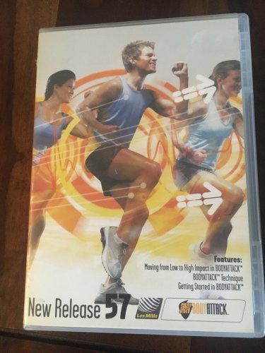 LesMills Routines BODY ATTACK 57DVD + CD + NOTES