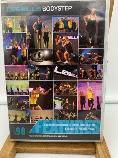 LesMills Routines BODY STEP 90 DVD + CD + waveform graph - Click Image to Close