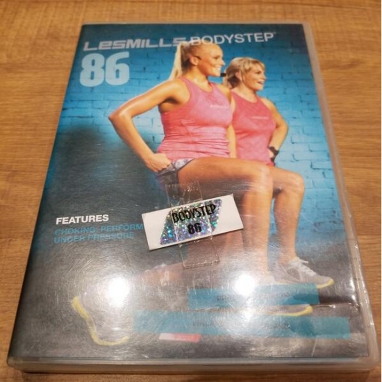 LesMills Routines BODY STEP 86 DVD + CD + waveform graph - Click Image to Close