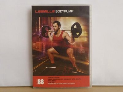 LesMills Routines BODY PUMP 88 DVD + CD + waveform graph