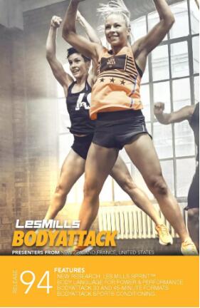 LesMills Routines BODY ATTACK 94DVD + CD + NOTES - Click Image to Close