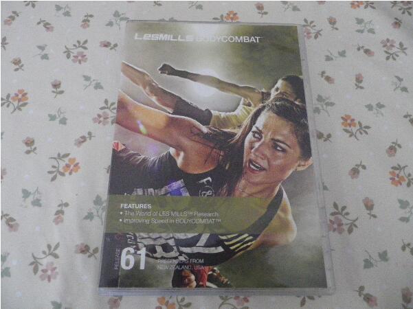 LesMills Routines BODY COMBAT 61 DVD + CD + waveform graph - Click Image to Close