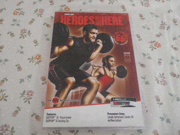 LesMills Routines BODY PUMP 66 DVD + CD + waveform graph - Click Image to Close