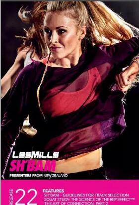 LesMills Routines SH BAM 22 DVD + CD + NOTES - Click Image to Close