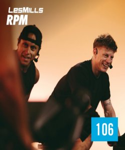 Hot Sale New Q2 2025 LesMills RPM 106 DVD, CD & Notes