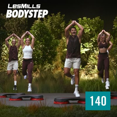 Hot Sale New Q3 2025 LesMills BODY STEP 140 DVD, CD NOTES