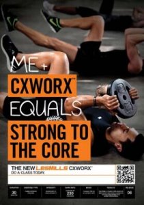 LesMills Routines CX30 6 DVD + CD + waveform graph