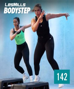 Hot Sale New Q1 2026 LesMills BODY STEP 142 DVD, CD NOTES