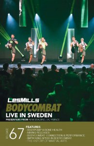 LesMills Routines BODY COMBAT 67 DVD + CD + waveform graph