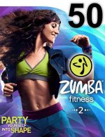 New dance courses ZIN ZUMBA 50 HD DVD+CD