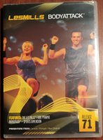 LesMills Routines BODY ATTACK 71DVD + CD + NOTES
