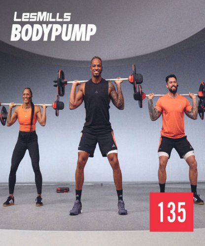 Hot Sale New BODY PUMP 135 Video,CD & Notes