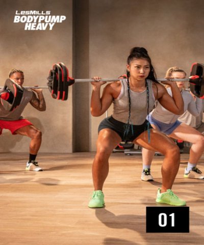 Hot Sale Les Mills BODYPUMP HEAVY 01 Video+Music+Notes
