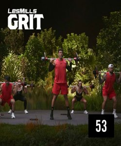 Hot Sale New Q3 2025 LesMills GRIT Cardio 53 DVD, CD & Notes