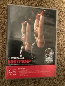 LesMills Routines BODY PUMP 95 DVD + CD + waveform graph