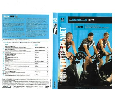 LesMills Routines RPM 52 DVD + CD + waveform graph