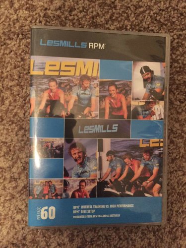 LesMills Routines RPM 60 DVD + CD + waveform graph