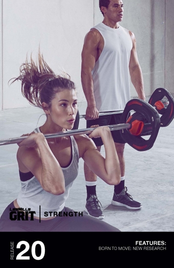 LesMills Routines GRIT Strength 20 DVD + CD+ waveform graph - Click Image to Close
