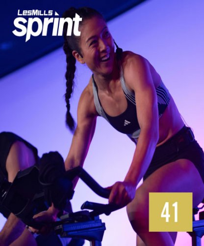 Hot Sale New Q4 2025 LesMills Routines SPRINT 41 DVD+CD+NOTES