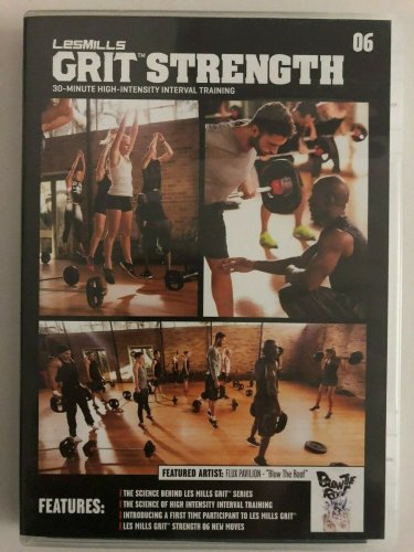 LesMills Routines GRIT Strength 06 DVD + CD+ waveform graph