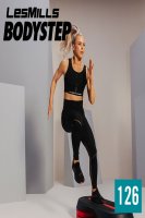 Hot Sale New Q1 2022 LesMills BODY STEP 126 DVD, CD NOTES