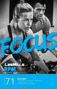 LesMills Routines RPM 71 DVD + CD + waveform graph