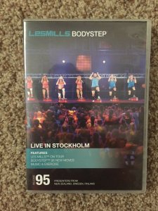 LesMills Routines BODY STEP 95 DVD + CD + waveform graph
