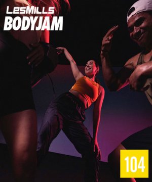 Hot Sale NEW Q2 2023 Les Mills Body Jam 104 DVD, CD & Notes