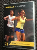 LesMills Routines BODY ATTACK 73DVD + CD + NOTES