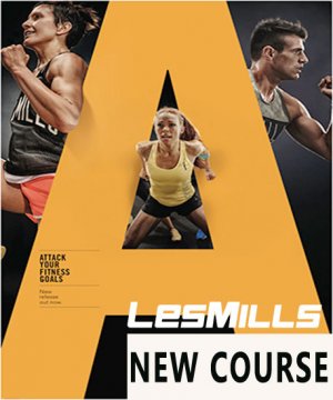 Pre Sale New Q2 2025 LesMills BODY ATTACK 128 DVD, CD & Notes