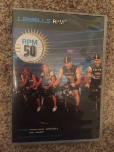 LesMills Routines RPM 50 DVD + CD + waveform graph