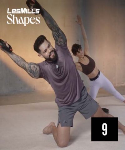 LES MILLS SHAPES 09 VIDEO+Music+Notes