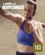 Hot Sale New Les Mills BODY COMBAT 103 Video,CD & Notes