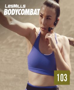 Hot Sale New Les Mills BODY COMBAT 103 Video,CD & Notes