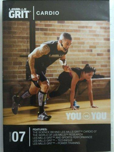 LesMills Routines GRIT Cardio 07 DVD+CD + waveform graph