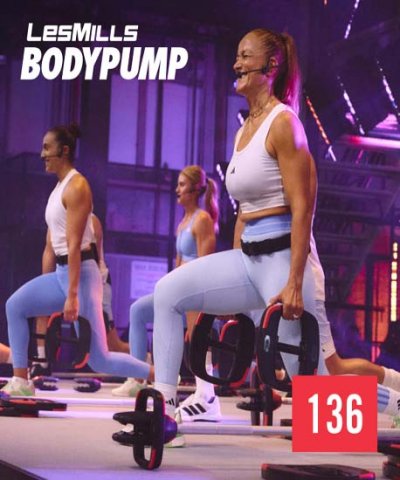 Available 2026 Q1 BODY PUMP 136 Video,CD & Notes