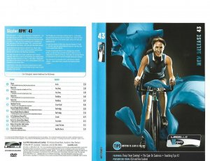 LesMills Routines RPM 43 DVD + CD + waveform graph